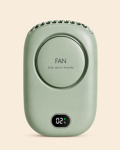 Ventilateur de Cou Portable Voltyzen – Mains Libres, Rechargeable USB
