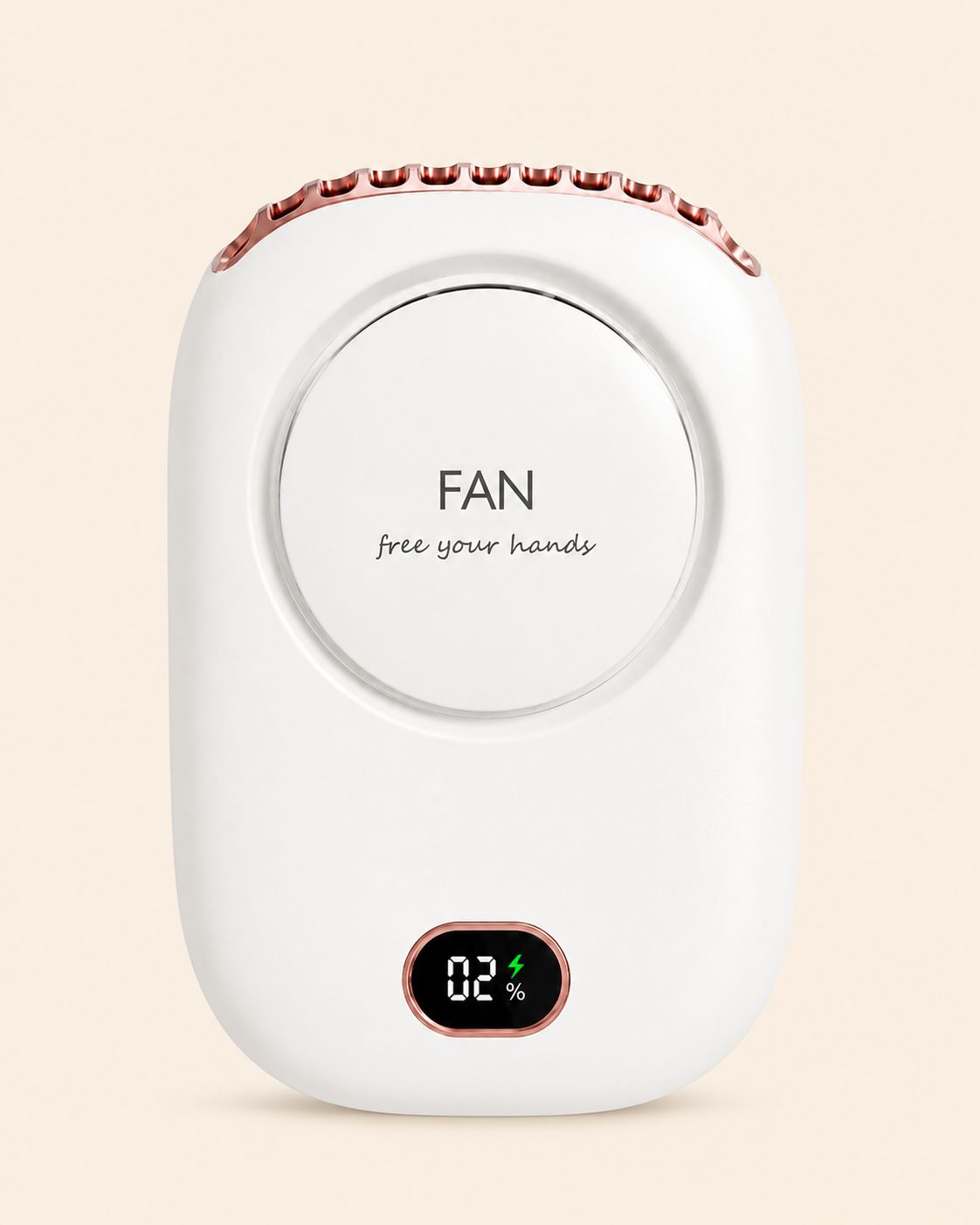 Ventilateur de Cou Portable Voltyzen – Mains Libres, Rechargeable USB